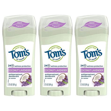 Tom's of Maine Women's Antiperspirant Deodorant Stick, Deodorant for ...