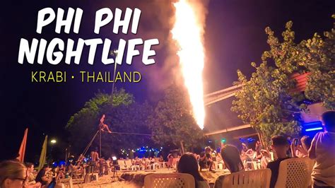 Phi Phi Island | Nightlife | Fire Shows and Free Shots🇹🇭 - YouTube