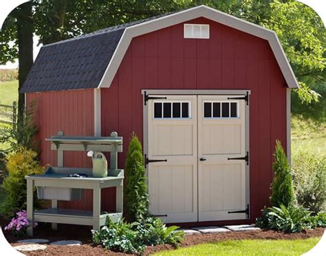 EZ-Fit Cornerstone 8x10 Wood Storage Shed Kit (ez_cornerstone810)