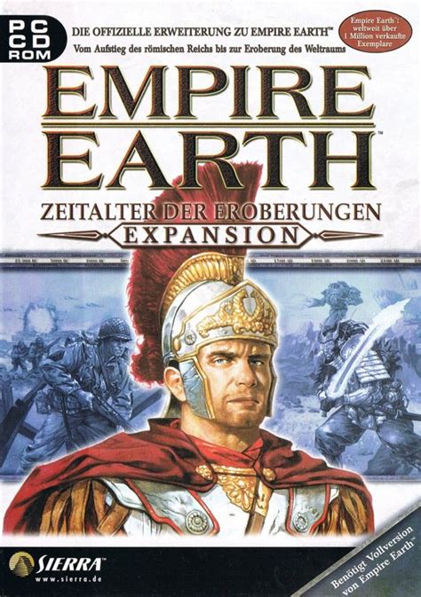 Empire Earth: The Art of Conquest (2002) Windows box cover art - MobyGames