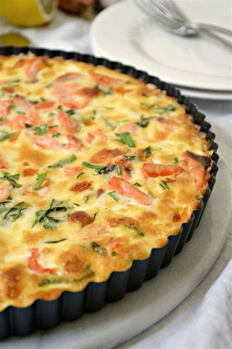 salmon asparagus quiche jamie oliver