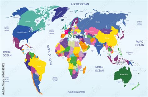 Map Of The World Countries