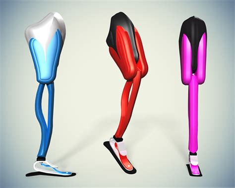 Prosthetic Leg & Foot Class Project :: Behance