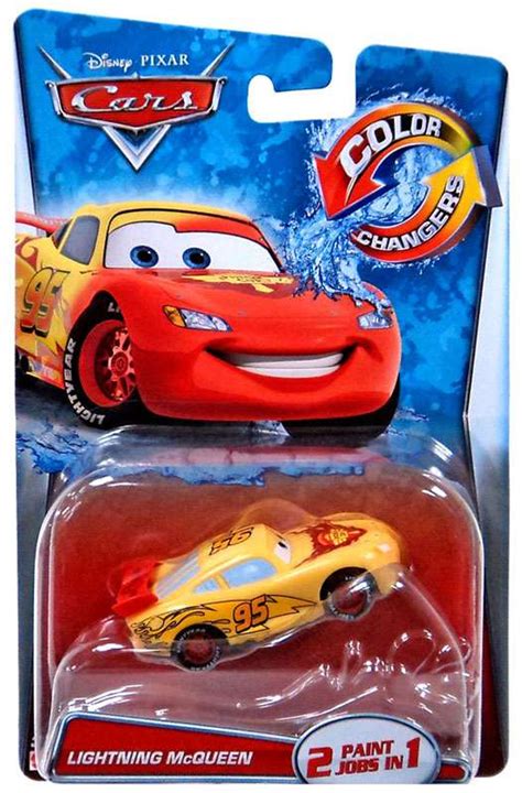 Disney Pixar Cars Color Changers Lightning McQueen 155 Diecast Car 2015 ...