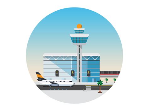 Changi Airport by Eugene Ling on Dribbble