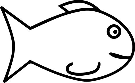 Plain Fish Coloring Pages Coloring Pages