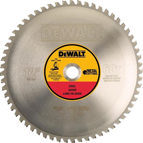 DeWalt DWa7737 Metal Cutting Saw Blade Ferrous Metals 12"