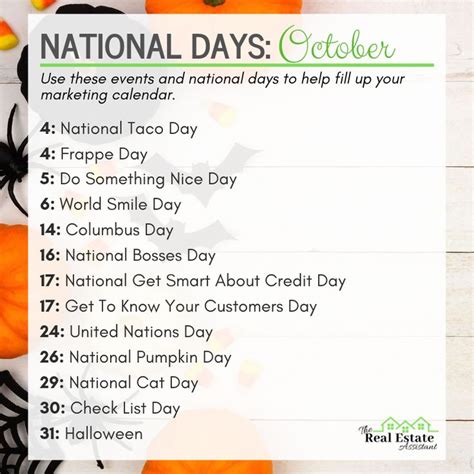 National Days: October | National holiday calendar, National days ...