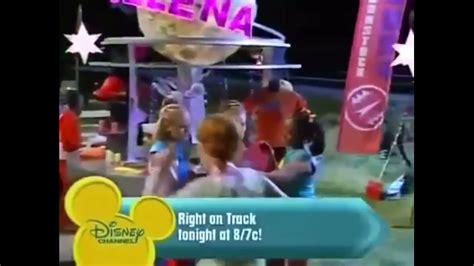 Disney Channel Right On Track Banner Promo (August 22, 2007) - YouTube