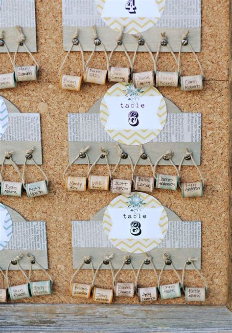 seating-chart-ideas-inspiration-fun-different-DIY-wedding-ceremony ...