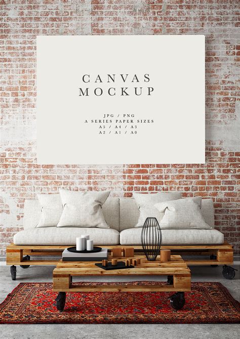 Sofa Mockup Wall Art Mockup Styled Mockup Gallery Wall Mockup Editable ...