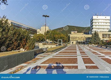 Center of Town of Blagoevgrad, Bulgaria Editorial Stock Photo - Image ...