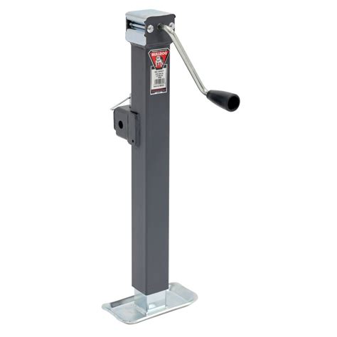 Bulldog 5,000 lbs Square Trailer Jack w/ Square Tubular Swivel ...