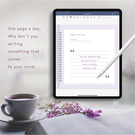 Digital Notebook for digital writing Template | Goodnotes Notability ...