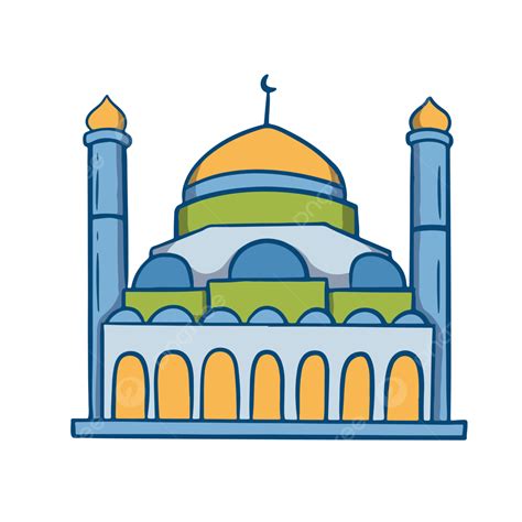 Stiker Kartun Masjid Untuk Ramadhan, Masjid, Islam, Ramadan PNG dan ...