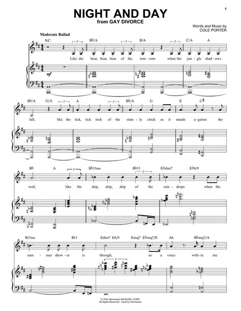 Night And Day | Sheet Music Direct