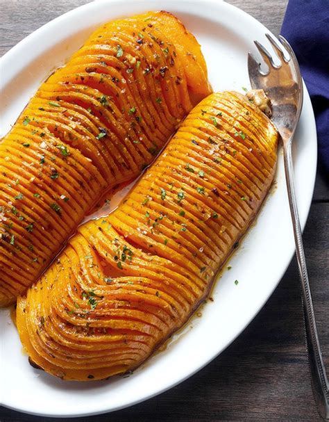 Roasted Butternut Squash with Garlic Butter — Eatwell101