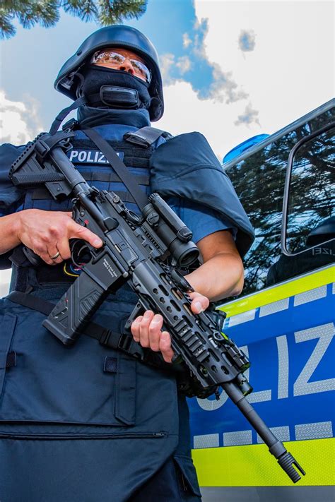 Neue Mitteldistanzwaffe bei der hessischen Polizei: Heckler & Koch G38 ...