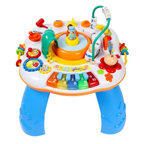 Free shipping musical baby learning table discovering ...