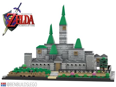 Hyrule Castle (Ocarina of Time) : r/DigitalLego