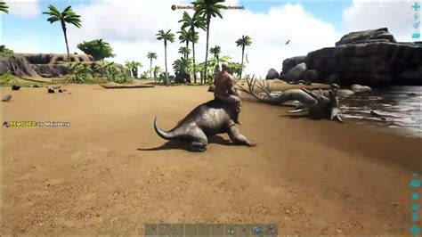 Ark Ragnarok No Engrams E7 Loot drop hunting & Moschops breeding - YouTube