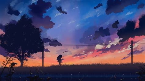 Desktop wallpaper aesthetic anime landscape art - mistermain