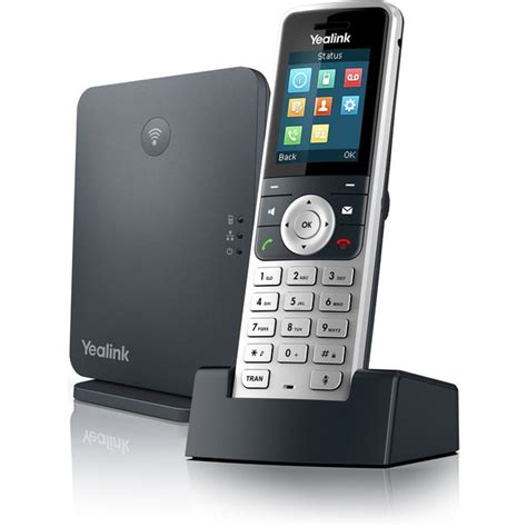 Yealink IP Phone Cordless Corded DECT Wall Mountable Desktop Handset ...