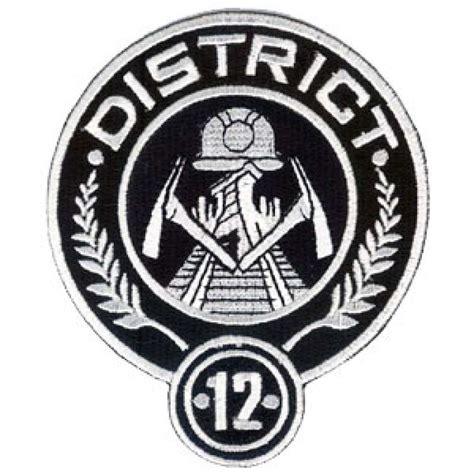 Hunger Games District 12 Embroidered 4" Patch - SciFi Geeks