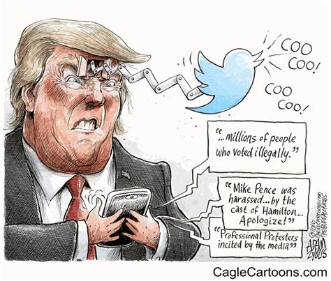 How cartoonists are skewering Donald Trump’s tweets - The Washington Post