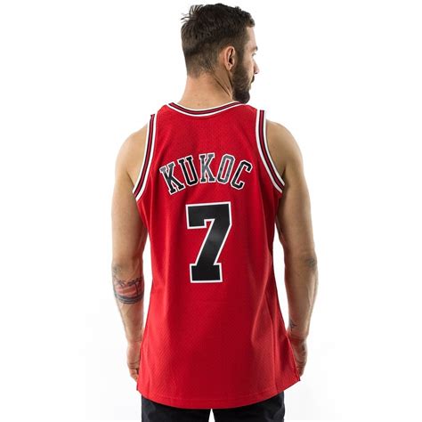 Mitchell and Ness swingman jersey Chicago Bulls Toni Kukoc 1997-98 red ...