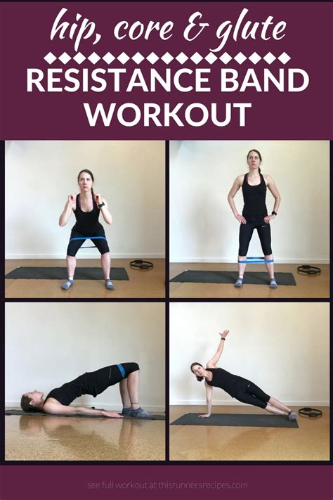 Hip, Core, and Glute Resistance Band Workout