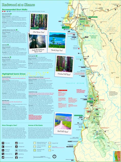 Redwood National Park Map | USA | Detailed Maps of Redwood National and ...