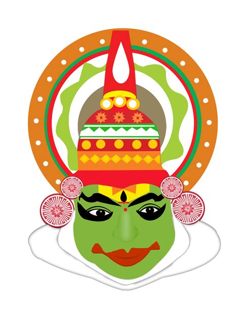 Kathakali Face Mask