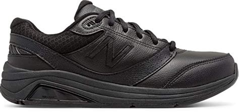 New Balance Leather S 928v3 Walking Shoe in Black/Black (Black) - Lyst