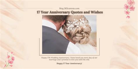 90+ Heartwarming 17th Year Anniversary Quotes and Wishes