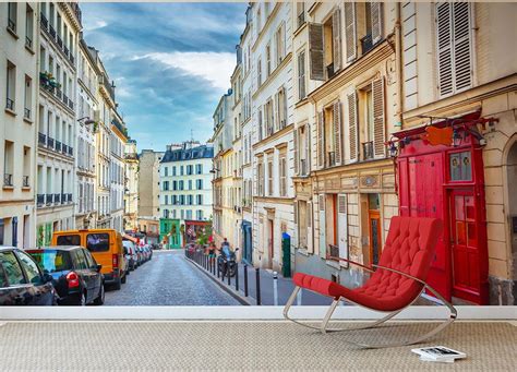 Montmartre in Paris Wall Mural Wallpaper | Canvas Art Rocks