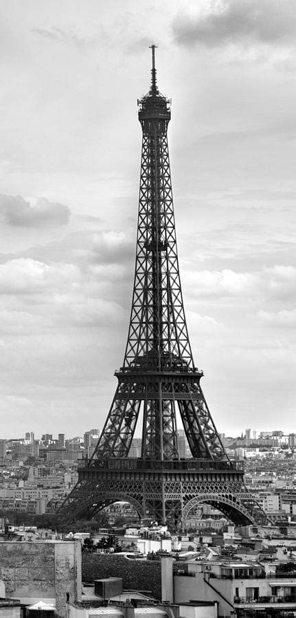 Eiffel Tower BLACK AND WHITE Photograph by Melanie Viola - Fine Art America