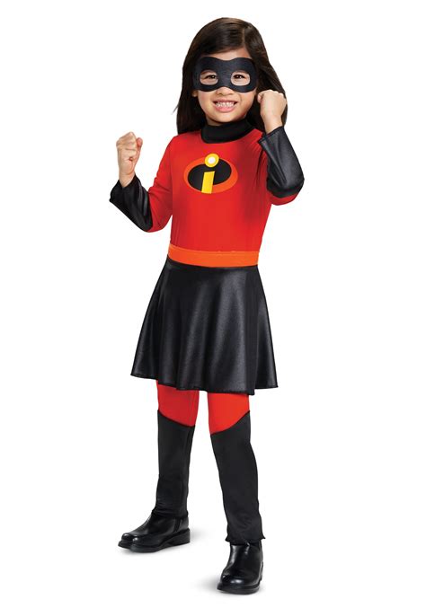 Disney Incredibles 2: Deluxe Violet Toddler's Jumpsuit Costume