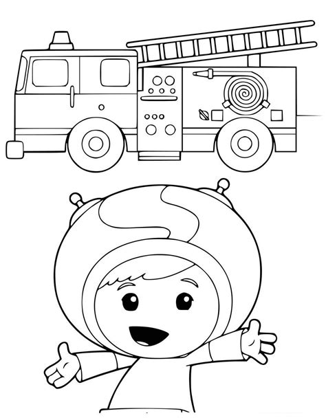 Printable Team Umizoomi Coloring Pages Pdf - Coloringfolder.com