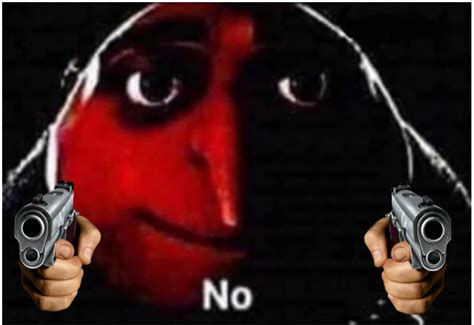 Gru gun no Blank Template - Imgflip