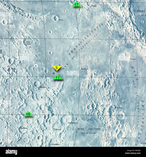 Mare Tranquillitatis map Stock Photo - Alamy