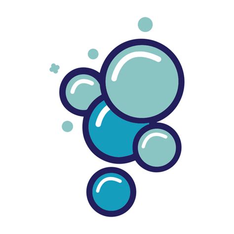 Soap Bubbles Cartoon PNG & SVG Design For T-Shirts