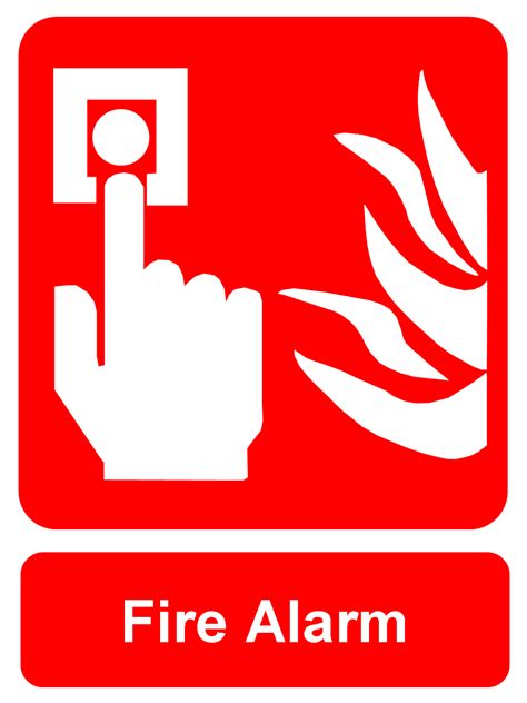 Fire alarm clipart - Clipground