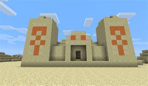 Gallery For > Minecraft Desert Temple