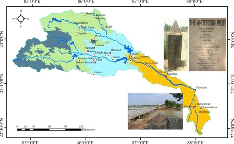 Location map of the Damodar River Basin | Download Scientific Diagram