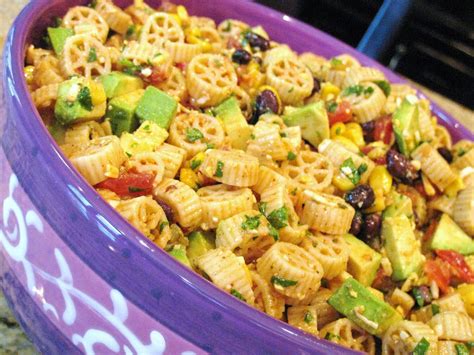 Cara's Cravings » Wagon Wheel Taco Pasta Salad