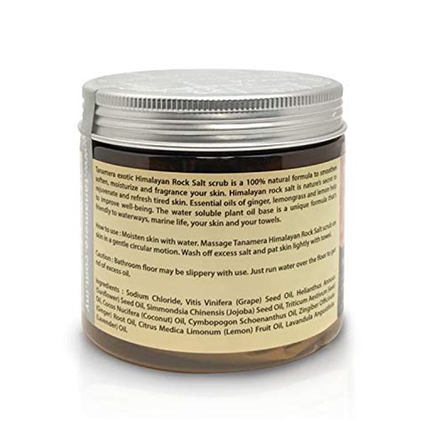 Tanamera Body Scrub 100% Natural Exfoliating Body and Face Souffle for ...