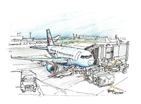 Image result for airport sketches | Toronto travel, Sketches ...