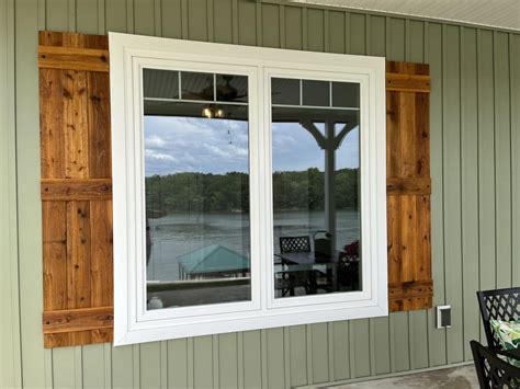 Cedar Wood Farmhouse Style Shutters | Pistol Pete's