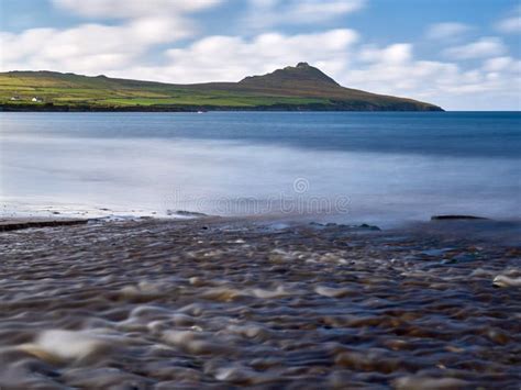 River at the beach stock image. Image of clouds, sand - 59019805